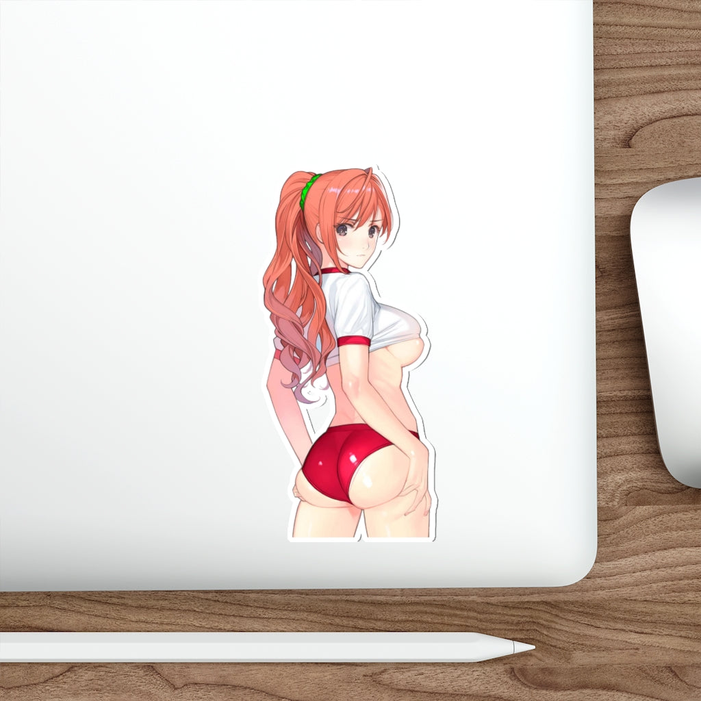 The Idolmaster Natsuha Arisugawa Sexy Gym Uniform Waterproof Sticker - Ecchi Vinyl Decal