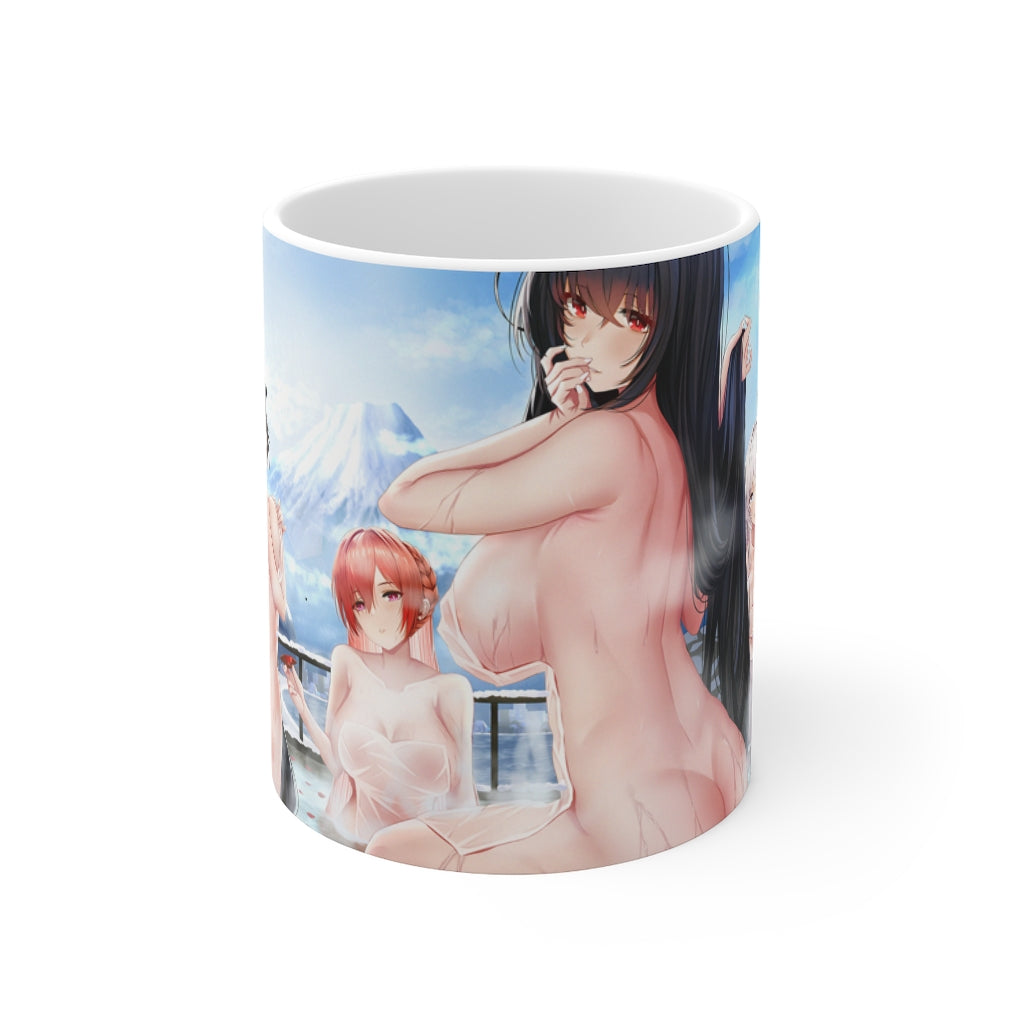 Azur Lane Onsen Bath Time Mug 11oz