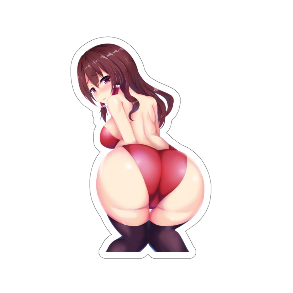 Touhou Big Butt Hakurei Reimu Waterproof Sticker - Ecchi Vinyl Decal