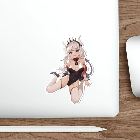 Helltaker Lucifer Anime Car Decal - Waterproof Kawaii Ecchi Sticker