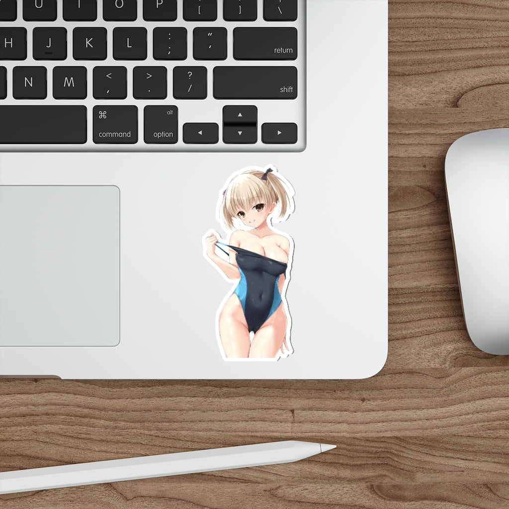 Is This a Zombie Sexy Swimsuit Kore Kyouko Waterproof Sticker - Ecchi Vinyl Decal