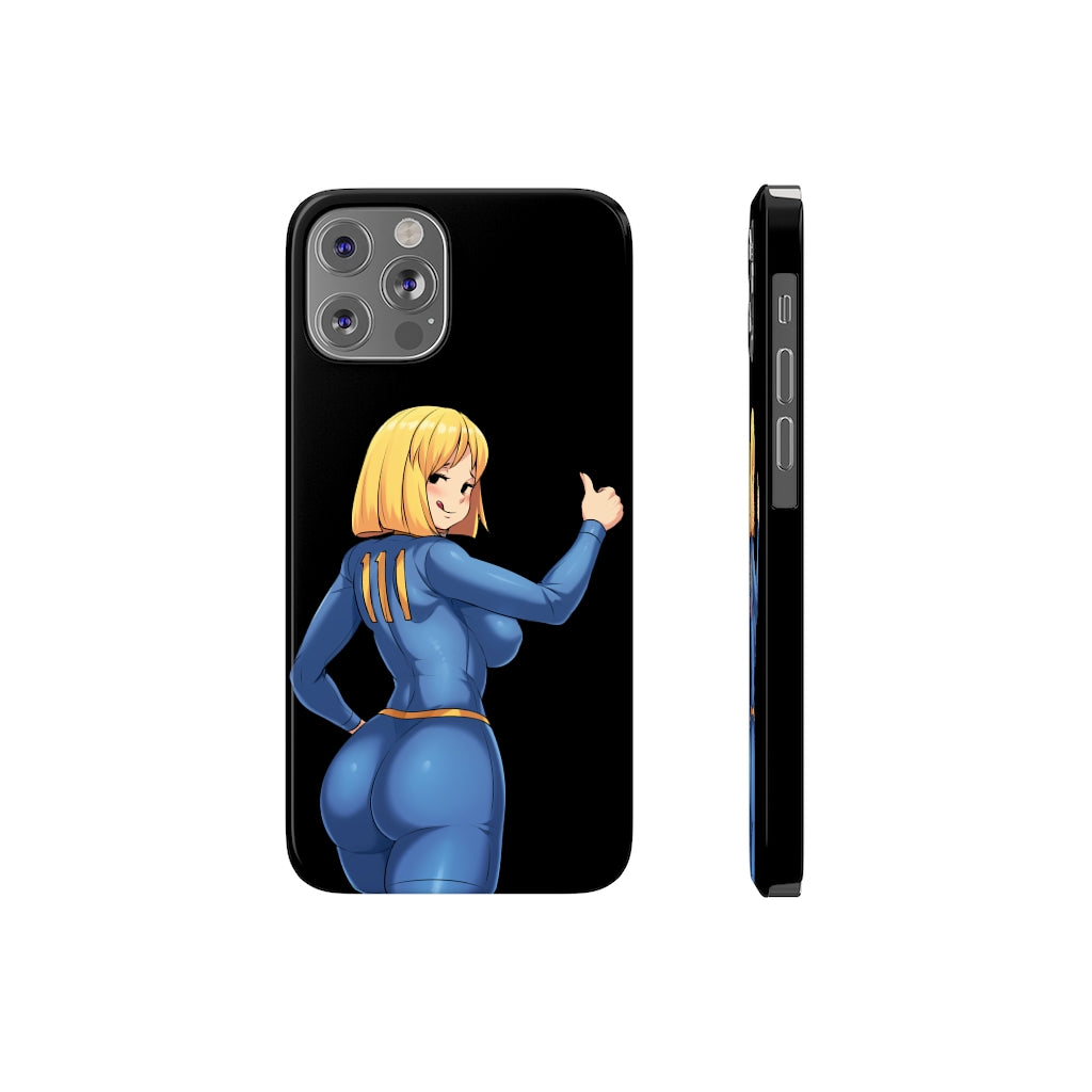 Fallout iPhone 13 Case - iPhone 12 Case - Sexy Butt Vault Girl Phone Case