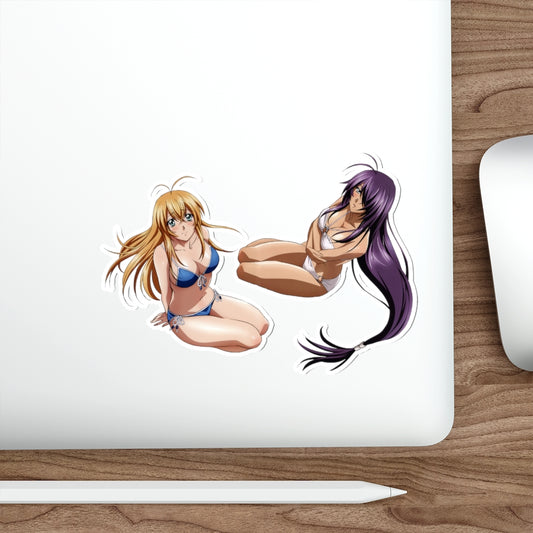 Ikkitousen Sexy Bikini Hakufu Sonsaku and Kanu Unchou Waterproof Sticker - Ecchi Vinyl Decal