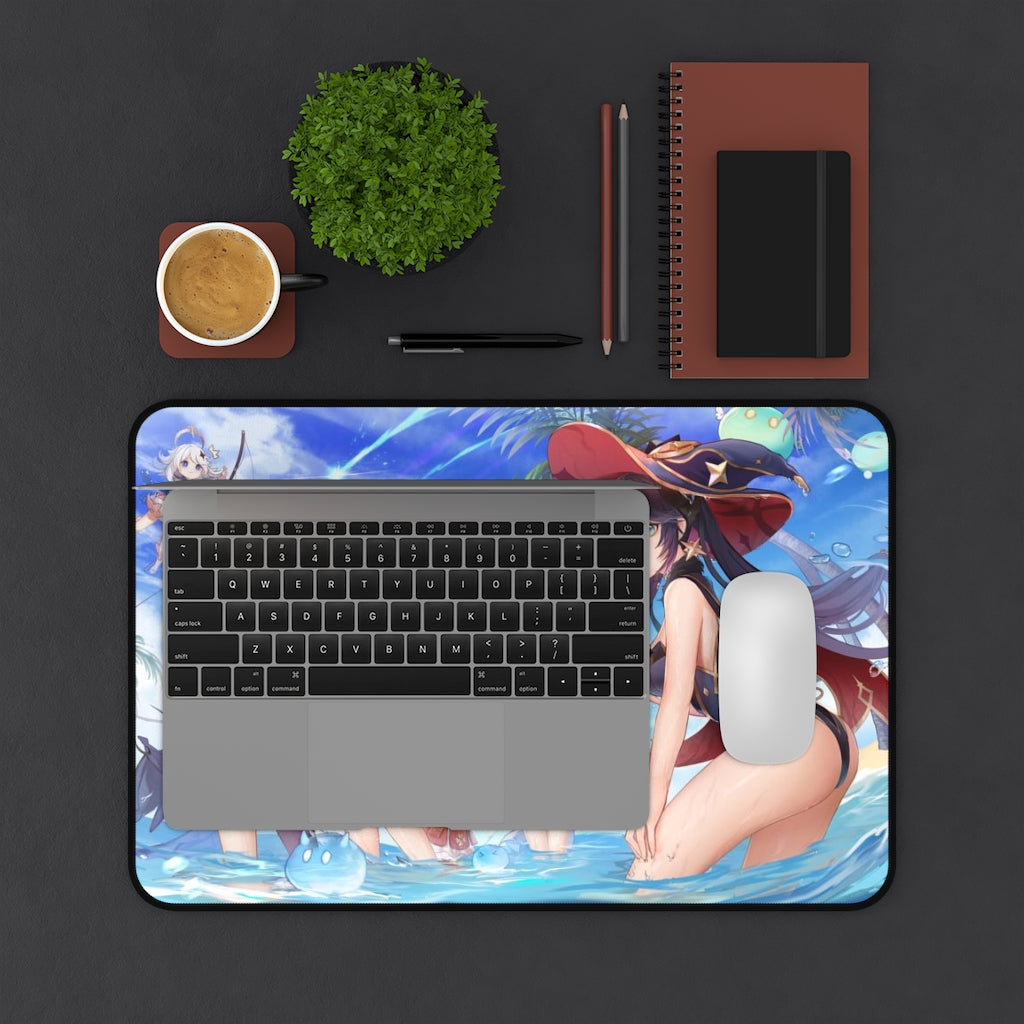 Genshin Impact Sexy Mousepad - Hot Cast Gaming Desk Mat - Ecchi Playmat