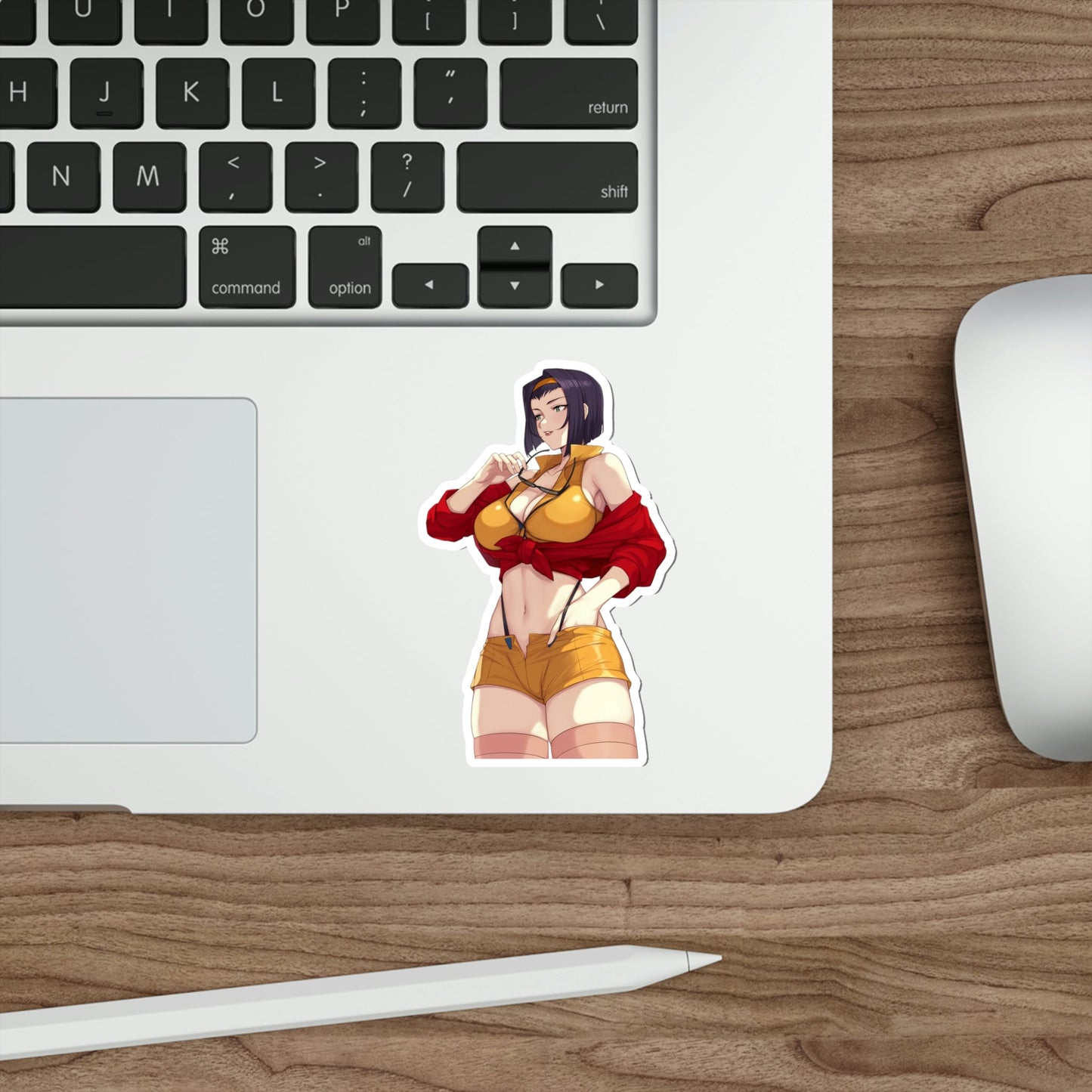 Sexy Faye Valentine Cowboy Bebop Waterproof Sticker - Weatherproof Vinyl Car Decal