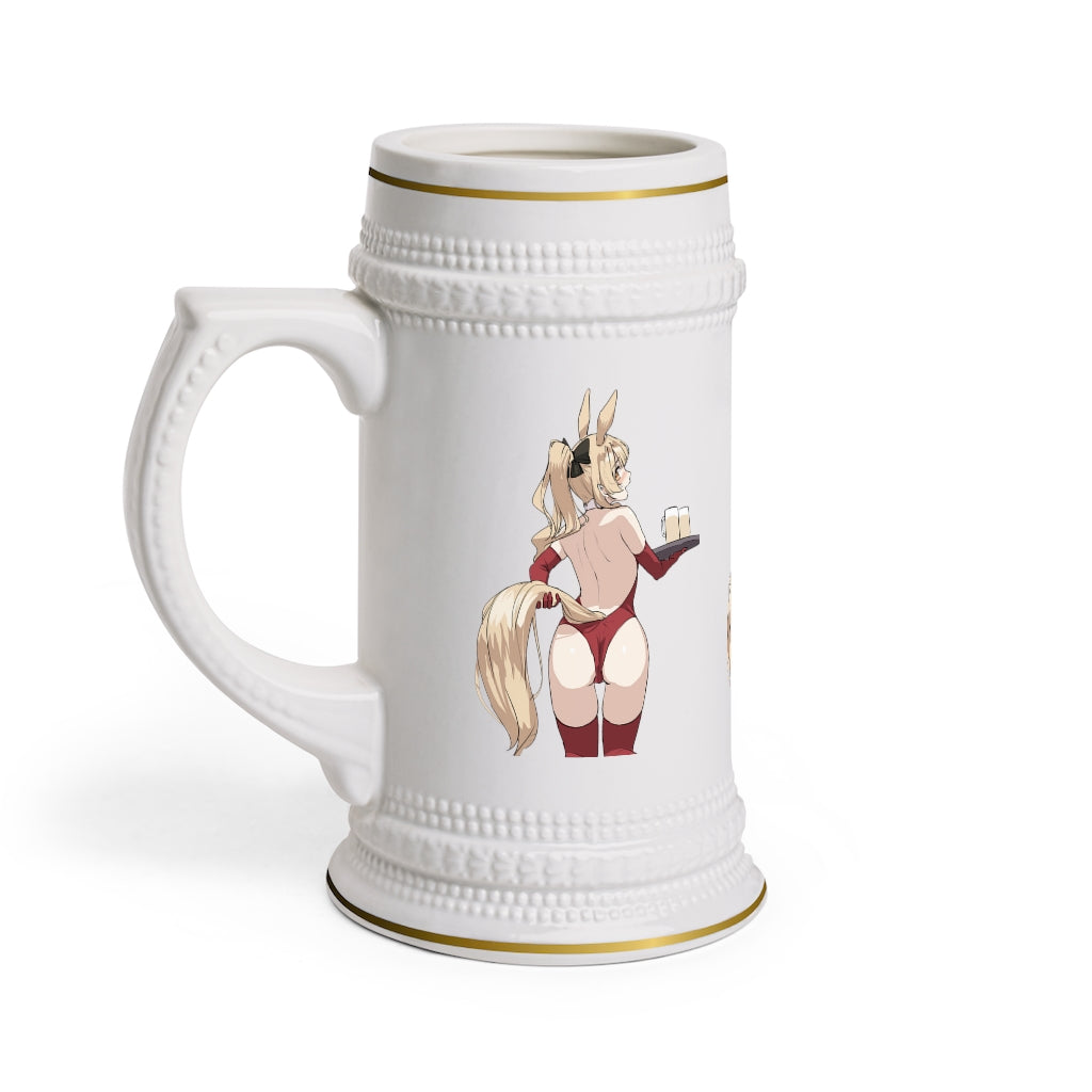 Beer Stein Mug - Sexy Gift for Beer Lover - Arknights Blemishine Bunny Girl