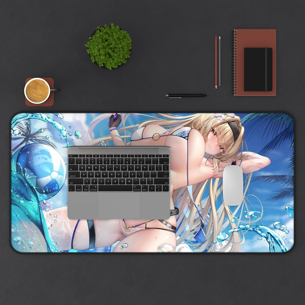 Punishing Gray Raven Sexy Mousepad - Big Boobs Bianca Ecchi Desk Mat - Playmat