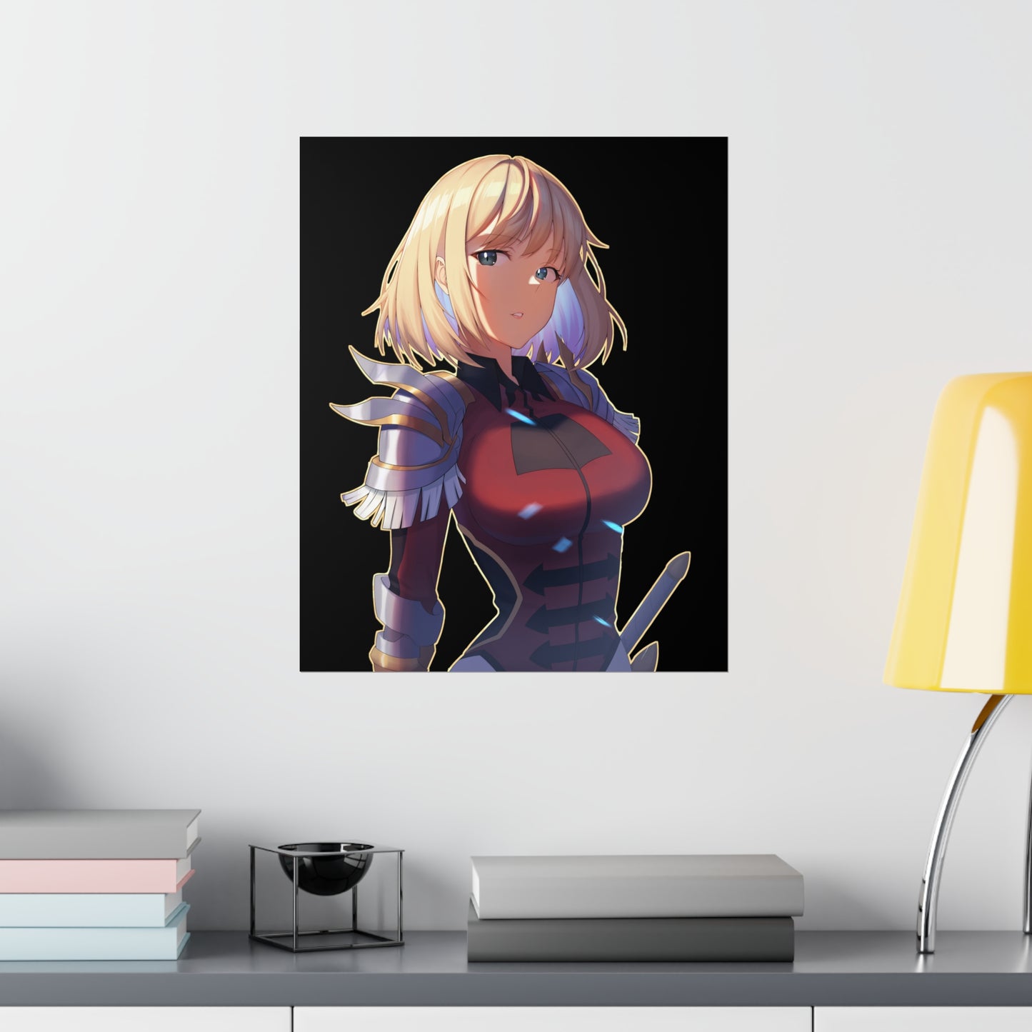 Solo Leveling Poster - Premium Matte Vertical Poster - Cha Hae In Anime Manga Poster