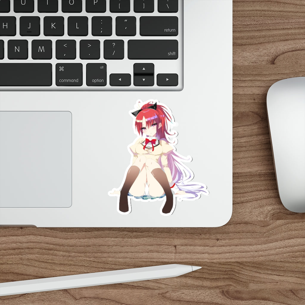 Puella Magi Madoka Magica Sexy Sakura Kyoko Waterproof Sticker - Ecchi Vinyl Decal