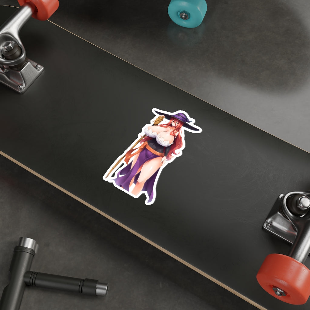 Sorceress Big Boobs Dragon's Crown Waterproof Sticker - Ecchi Vinyl Decal