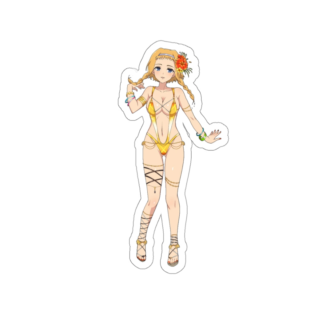 Sexy Leina Queen's Blade Waterproof Sticker - Ecchi Vinyl Decal