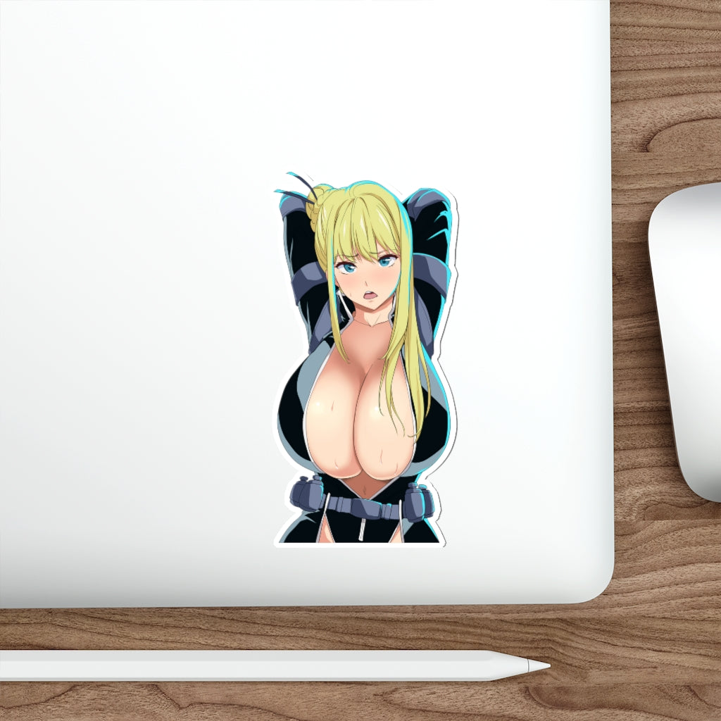 Ninja Slayer Nancy Lee Big Tits Waterproof Sticker - Ecchi Vinyl Decal