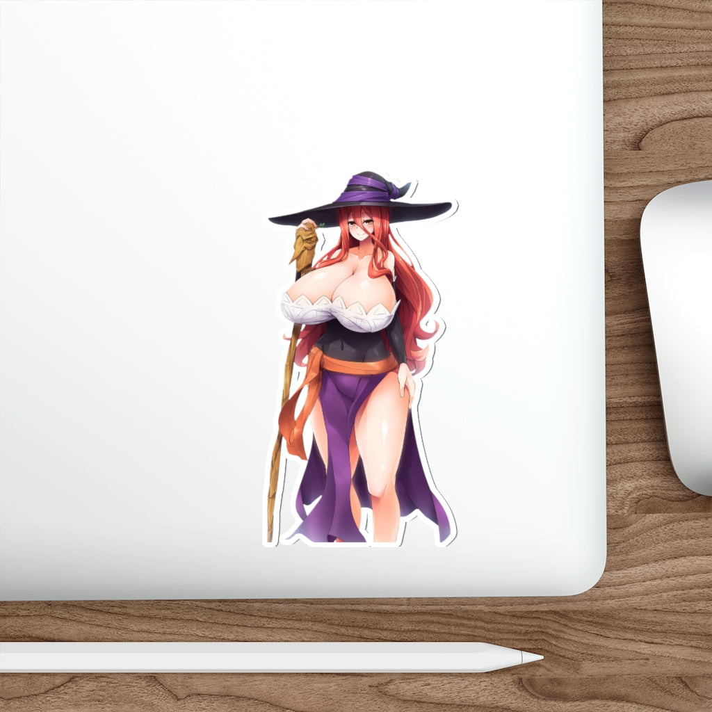 Sorceress Big Boobs Dragon's Crown Waterproof Sticker - Ecchi Vinyl Decal