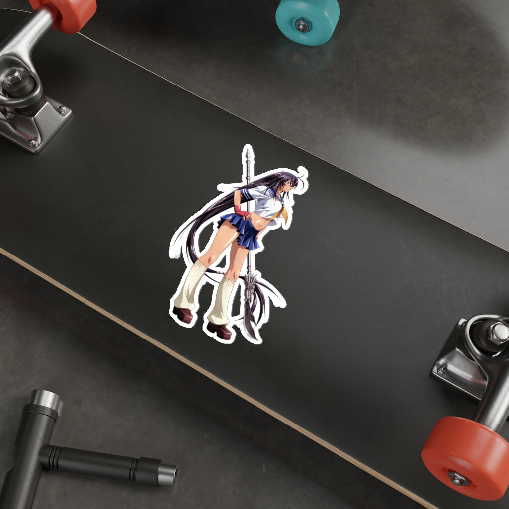 Ikkitousen Kanu Unchou Weapon Waterproof Sticker - Ecchi Vinyl Decal