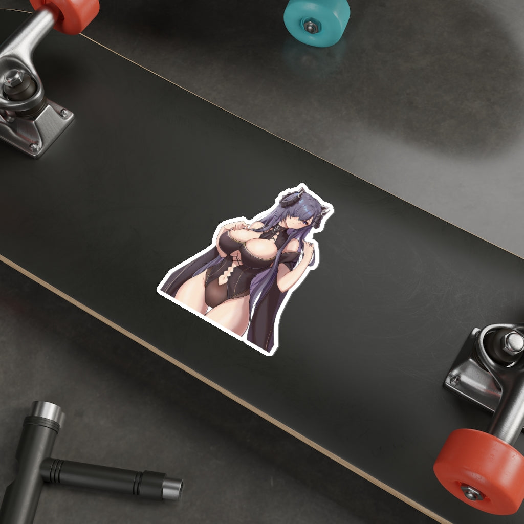 Azur Lane Sexy August Von Parseval Waterproof Sticker - Ecchi Vinyl Decal