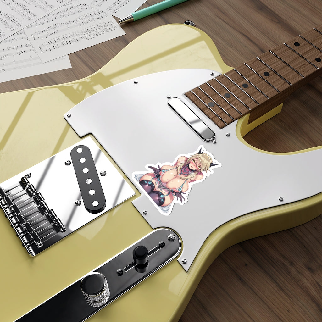 Artoria Pendragon Fate Grand Order Sexy Tits Waterproof Sticker - Ecchi Vinyl Decal