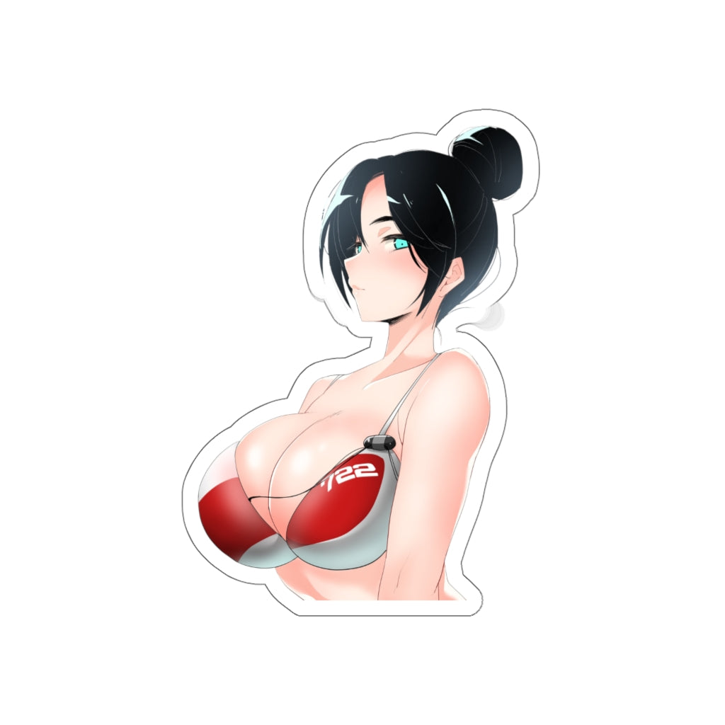 Apex Legends Wraith Big Boobs Waterproof Sticker - Ecchi Vinyl Decal