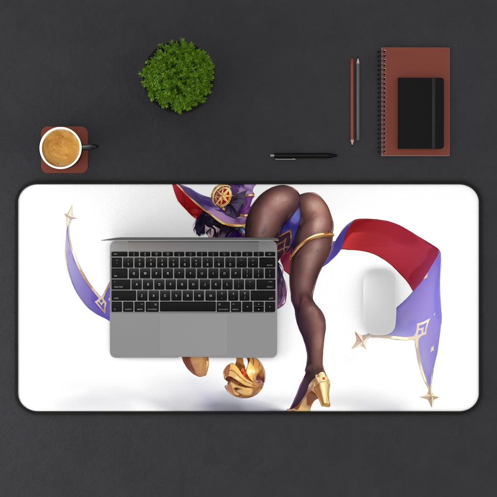 Genshin Impact Sexy Mousepad - Cute Butt Mona Gaming Desk Mat - Ecchi Playmat