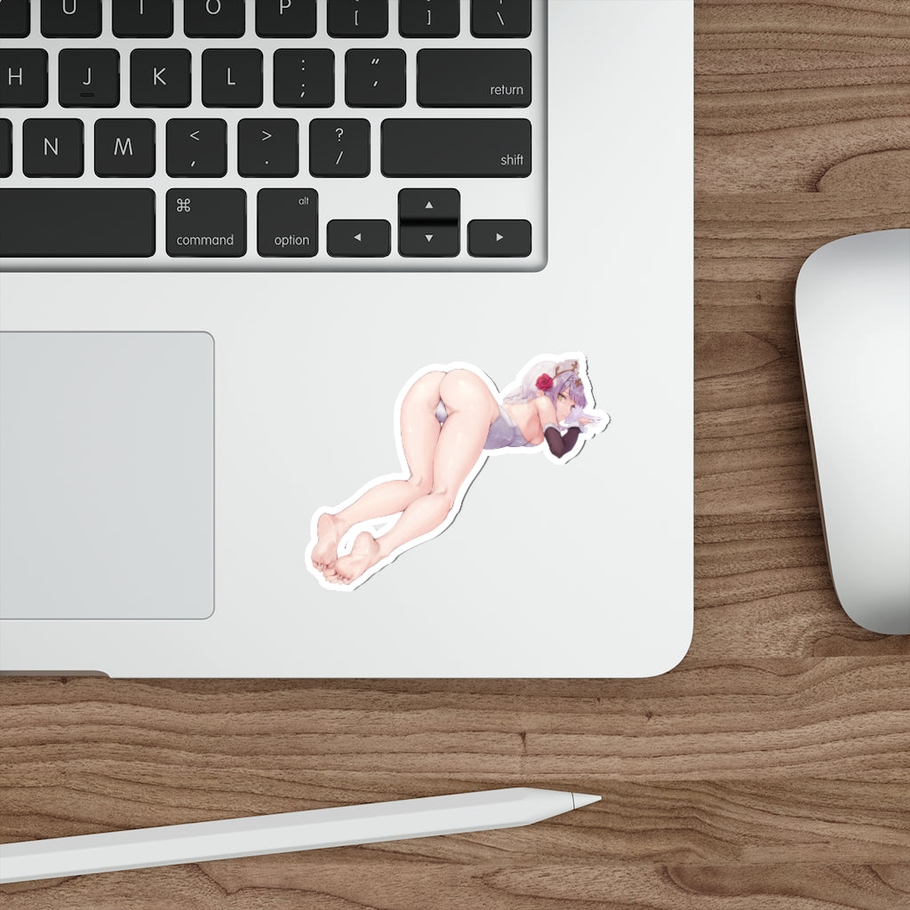 Sexy Noelle Waterproof Sticker - Genshin Impact Ecchi Vinyl Decal