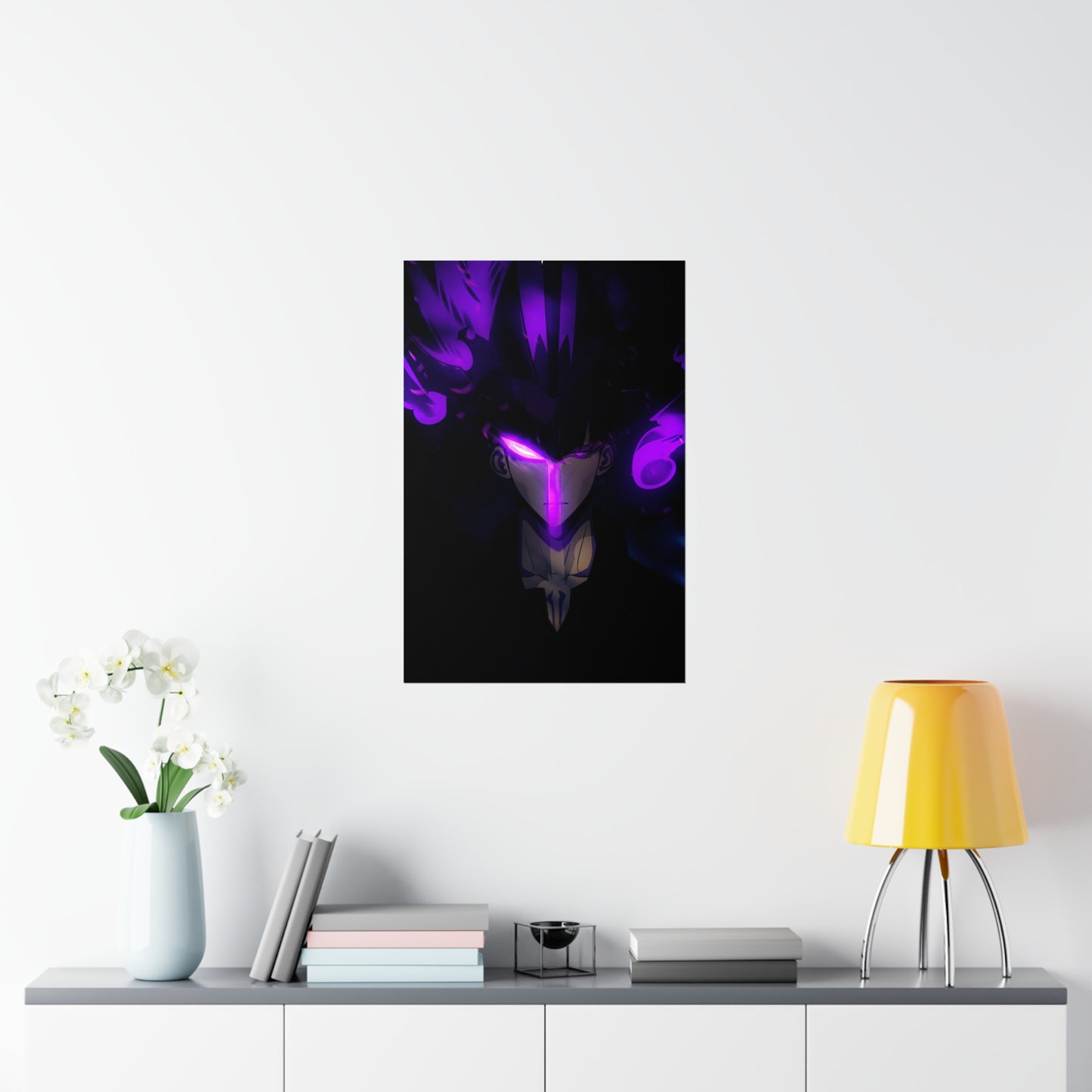 Solo Leveling Poster - Premium Matte Vertical Poster - Shadow Monarch Anime Wall Art Decor