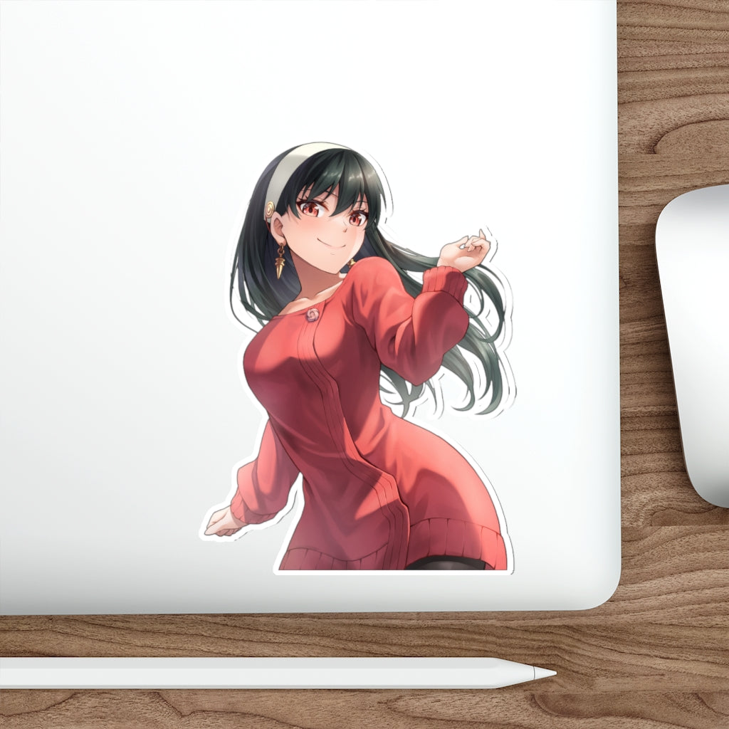 Waifu Yor Briar Spy X Family Waterproof Sticker - Ecchi Vinyl Decal