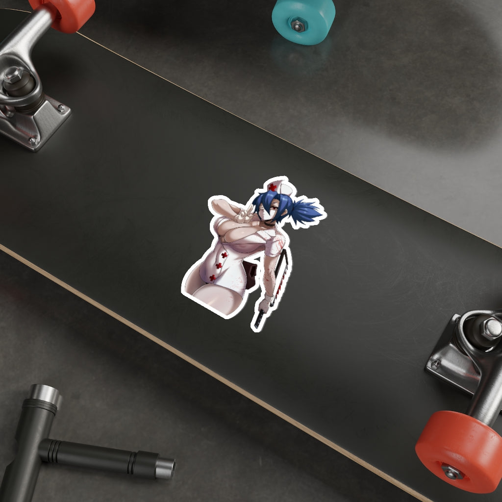 Nurse Valentine Skullgirls Waterproof Sticker - Ecchi Vinyl Decal