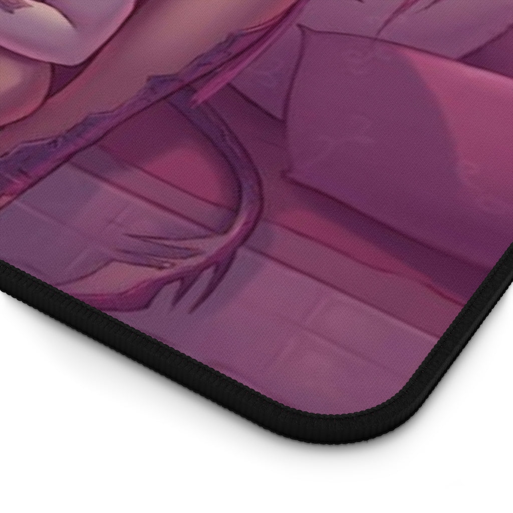 Sexy Nude Avatar Couple Final Fantasy 14 Desk Mat - Non Slip Mousepad