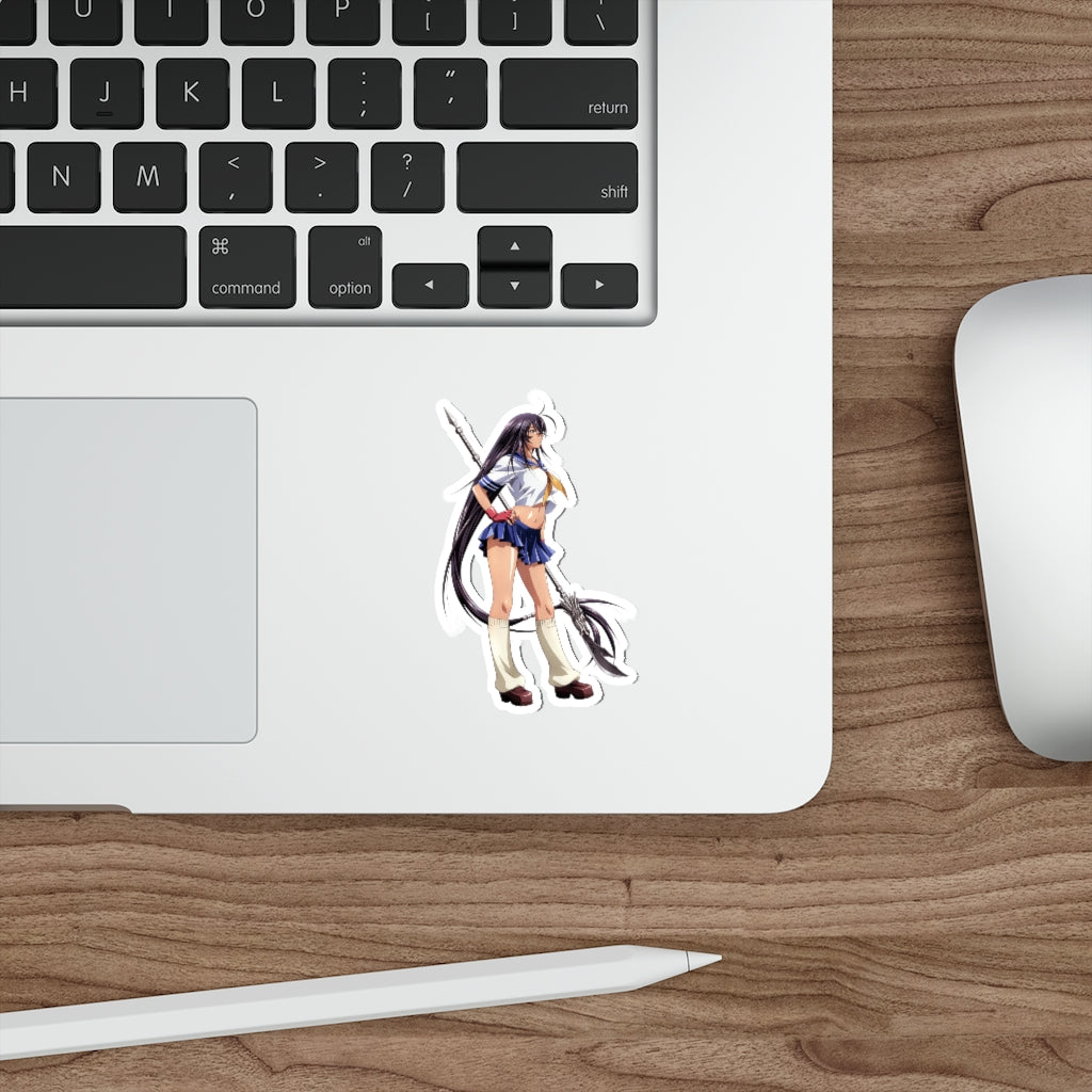 Ikkitousen Kanu Unchou Weapon Waterproof Sticker - Ecchi Vinyl Decal