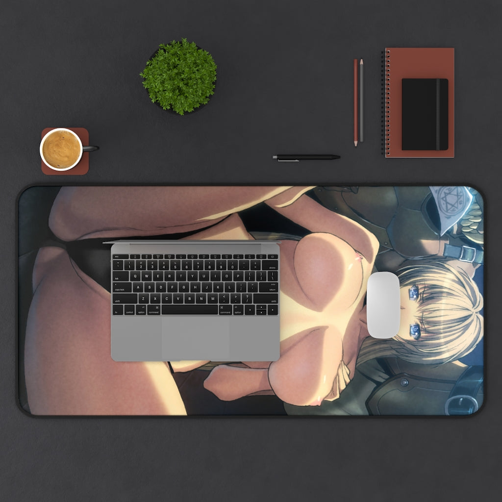 Nude Tits Sean Ari Bastard Desk Mat - Ecchi Mousepad - Adult Playmat