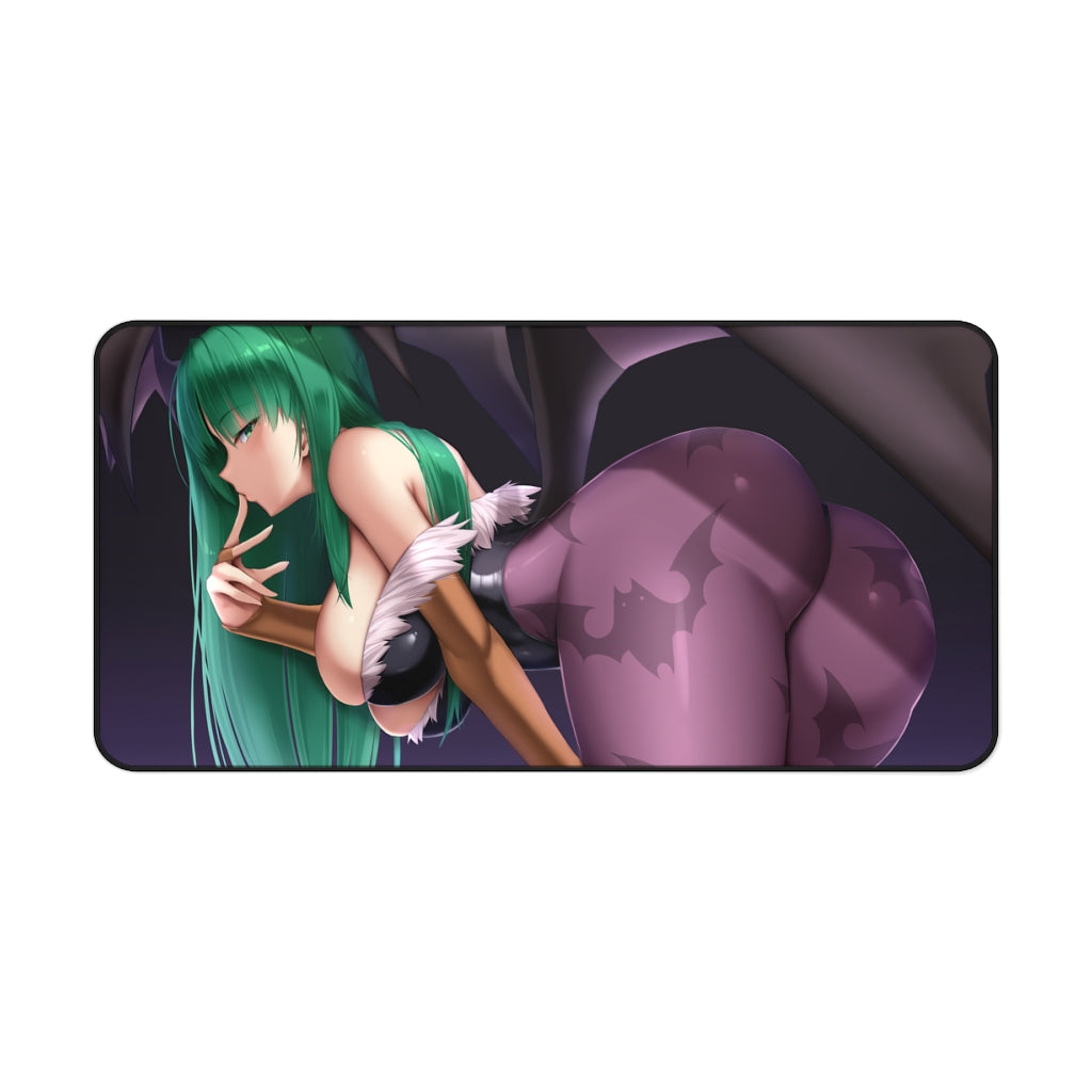 Darkstalkers Morrigan Mousepad - Large Gaming Desk Mat - Ecchi Mouse Pad