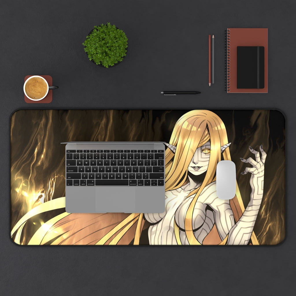 Sexy Asherah Shin Megami Tensei Desk Mat- Sexy Anime Girl Mousepad - Gaming Playmat