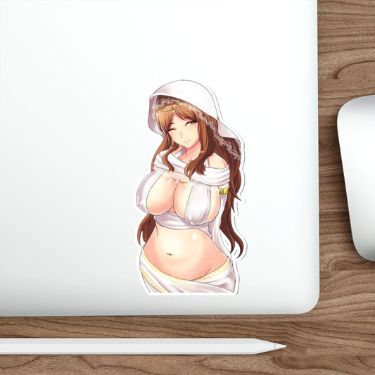 Autocollant imperméable Gwynevere, la reine sexy du soleil de Dark Souls - Autocollant en vinyle Ecchi