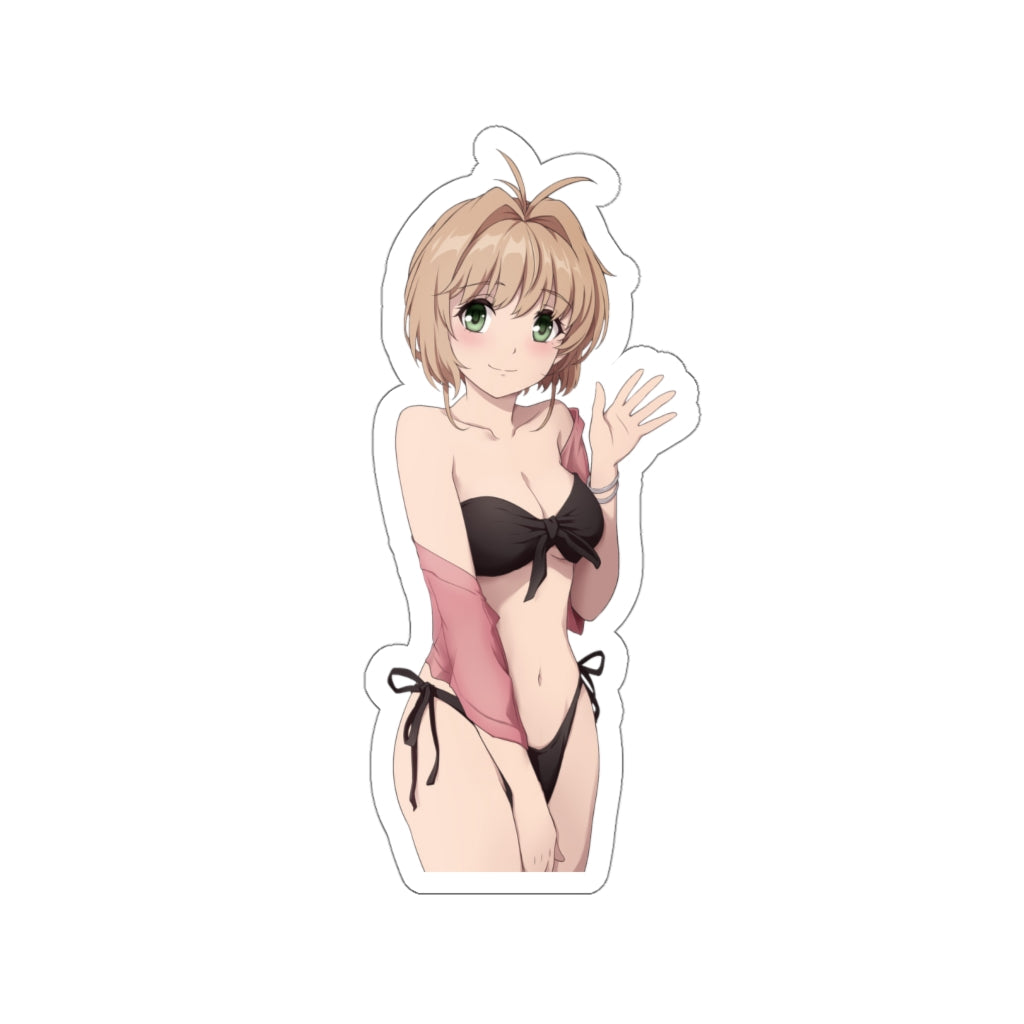 Card Captor Sakura Sexy Bikini Waterproof Sticker - Ecchi Vinyl Decal