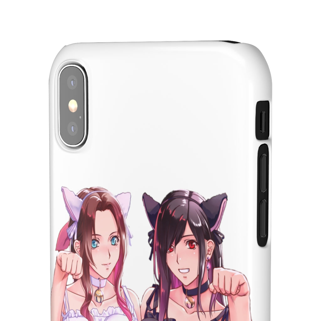 Cute Kawaii anime pink girl phone Case For iPhone 13 12Pro Max 11 XS MAX  12mini Case For iPhone 7 8 Plus XR X soft Silicone Case