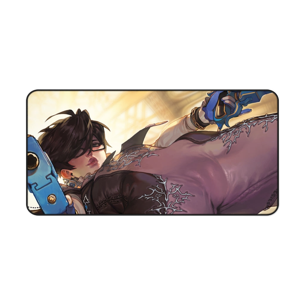 Gun Blazing Bayonetta Mousepad - Large Gaming Desk Mat - Ecchi Mouse Pad - MTG Playmat