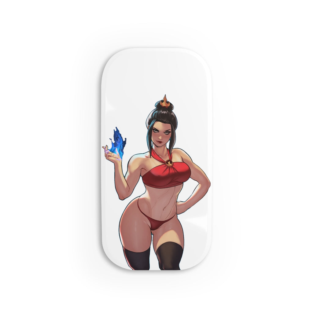 Ecchi Anime Phone Grip - Sexy Azula Cell Phone Stand - Phone Click-On Grip