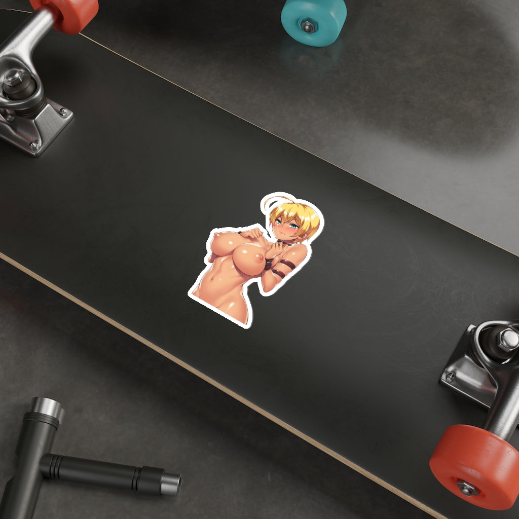 Food Wars Topless Ikumi Mito Waterproof Sticker - Ecchi Vinyl Decal