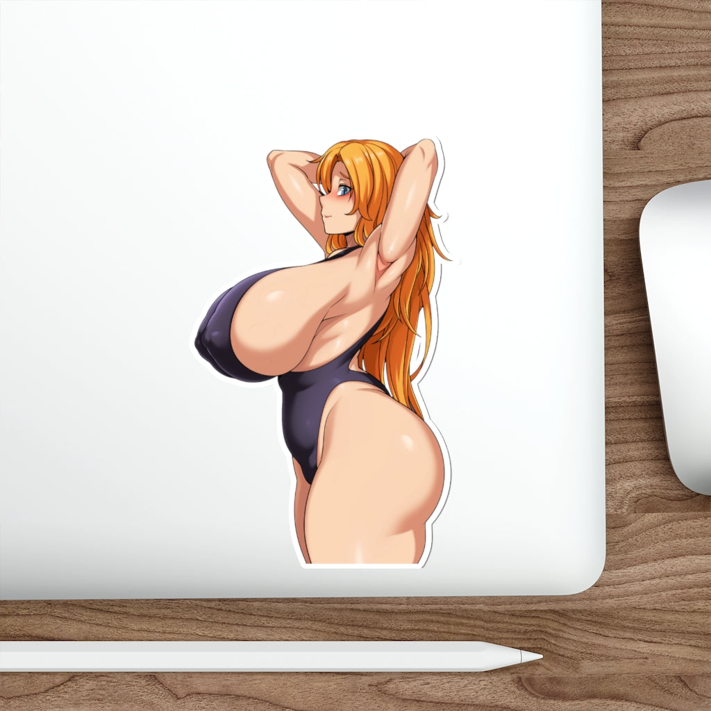 Matsumoto Rangiku Bleach Huge Tits Swimwear Waterproof Sticker - Ecchi –  K-Minded