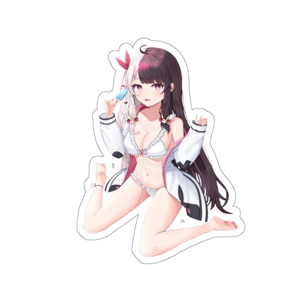 Nijisanji Sexy Vtuber Yorumi Rena Waterproof Sticker - Ecchi Vinyl Decal