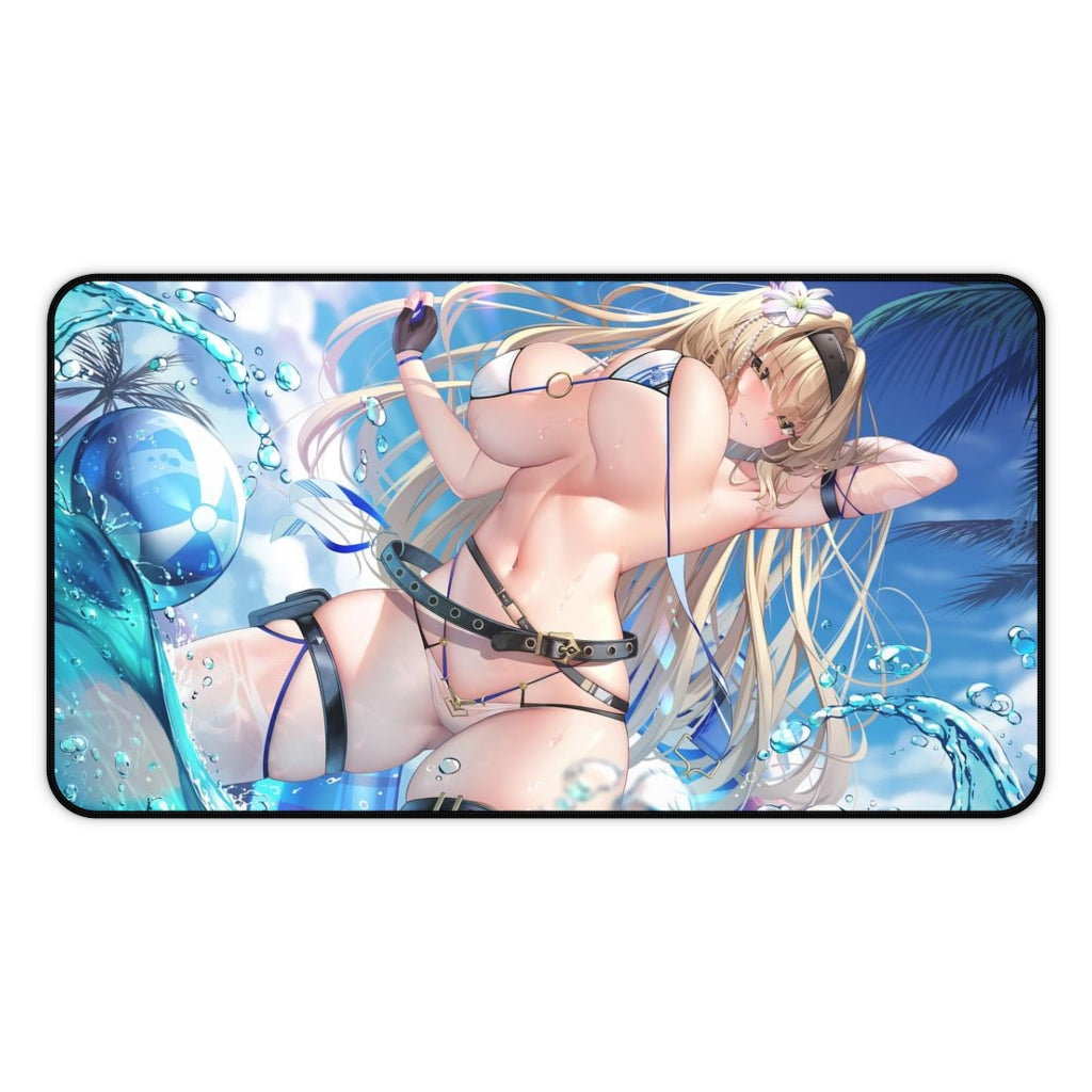 Punishing Gray Raven Sexy Mousepad - Big Boobs Bianca Ecchi Desk Mat - Playmat