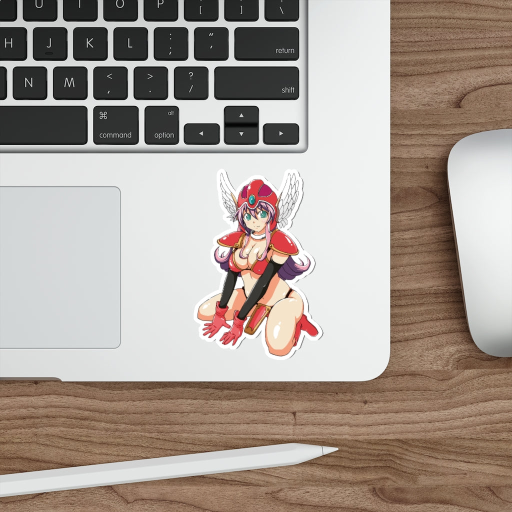 Dragon Quest 3 Sexy Warrior Waterproof Sticker - Ecchi Vinyl Decal