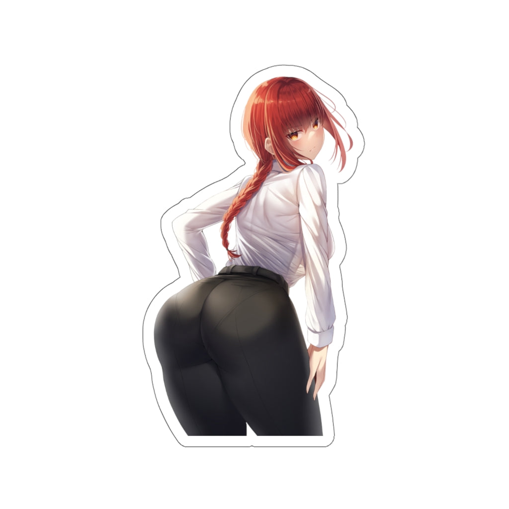 Big Butt Makima Chainsaw Man Waterproof Sticker - Ecchi Vinyl Decal