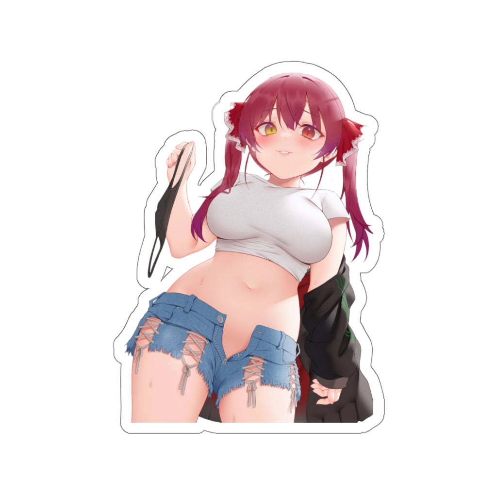 Hololive Busty Houshou Marine Waterproof Sticker - Ecchi Vinyl Decal