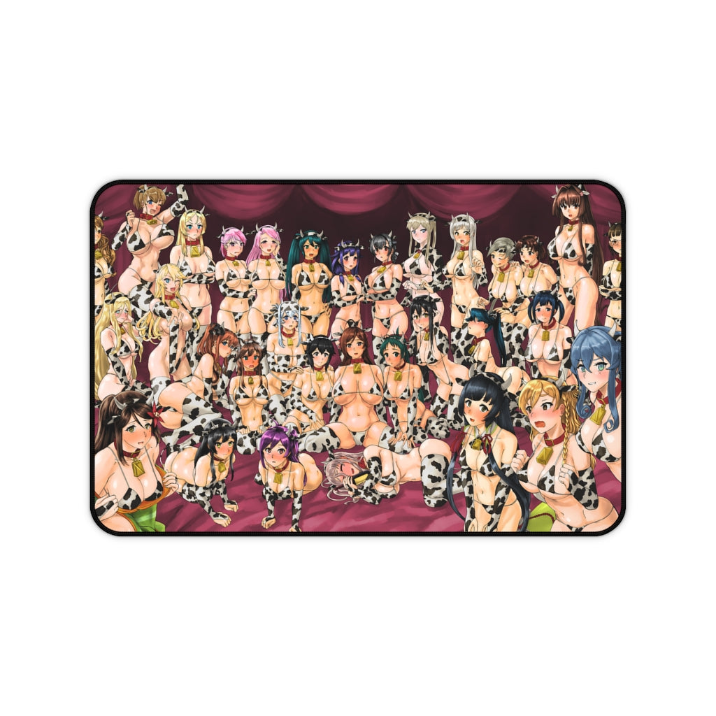 Kantai Collection Mousepad - Cow Girls Large Desk Mat - Gaming Playmat