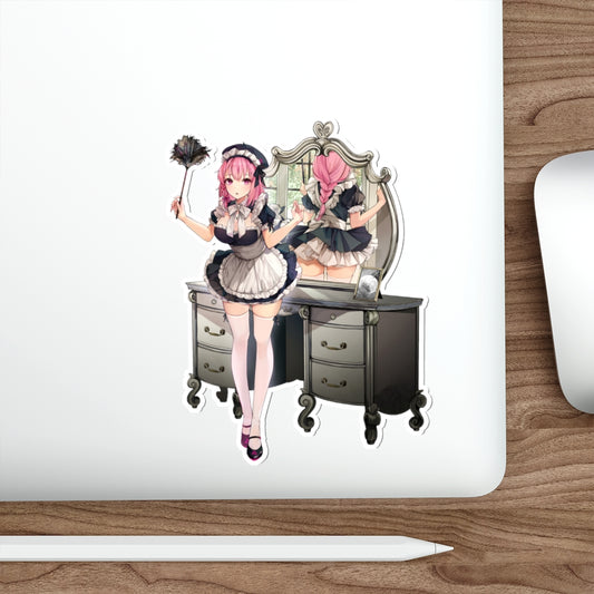 Punishing Gray Raven Sexy Maid Ella Waterproof Sticker - Ecchi Vinyl Decal