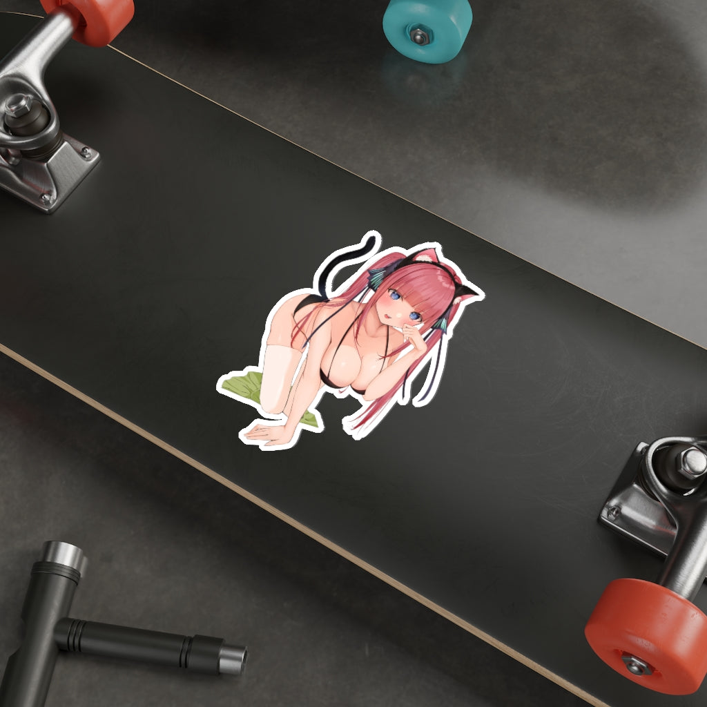 The Quintessential Quintuplets Nakano Nino Big Boobs Bikini Waterproof Sticker - Ecchi Vinyl Decal