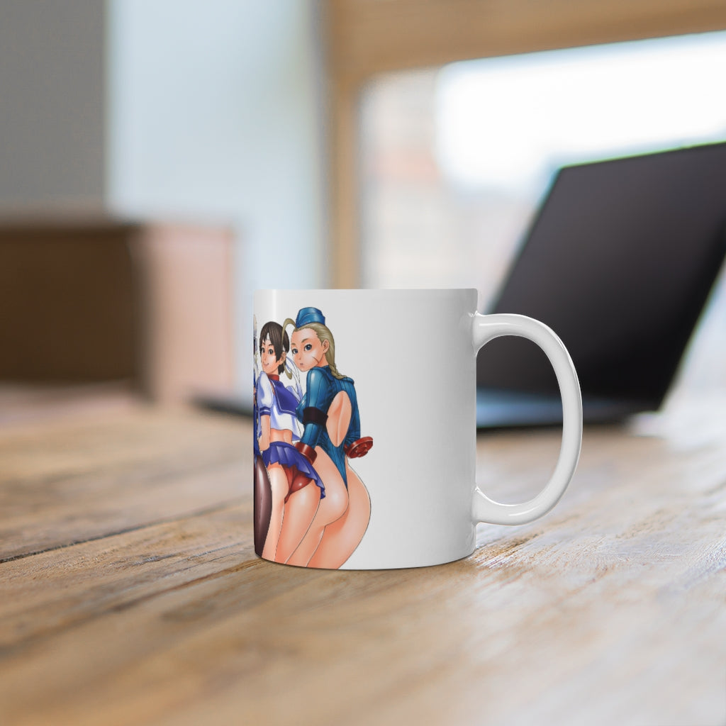 Sexy Fighters Butts - Mug 11oz