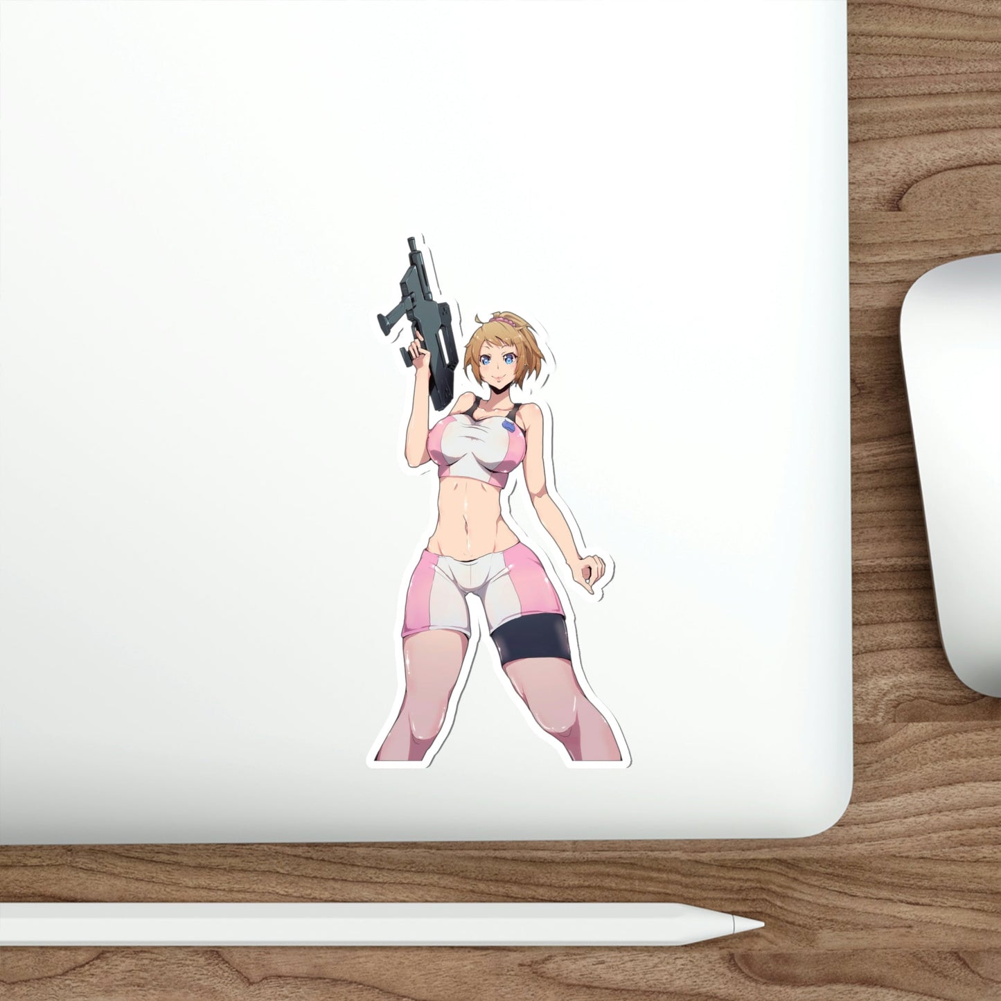 Sexy Fumina Hoshino Gundam Waterproof Sticker - Weatherproof Vinyl Car Decal