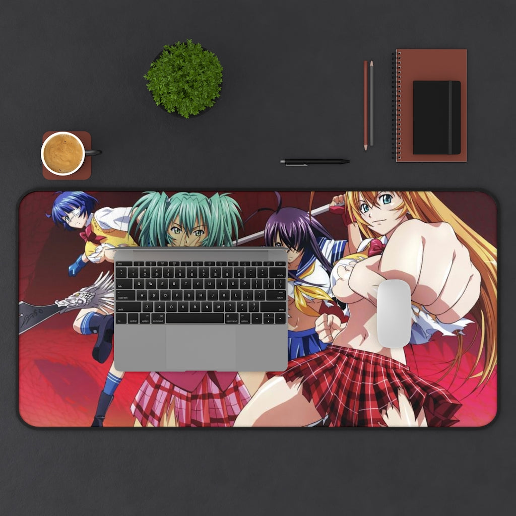 Ikkitousen Sexy Mousepad - Fighting Anime Waifus Desk Mat - Ecchi Playmat