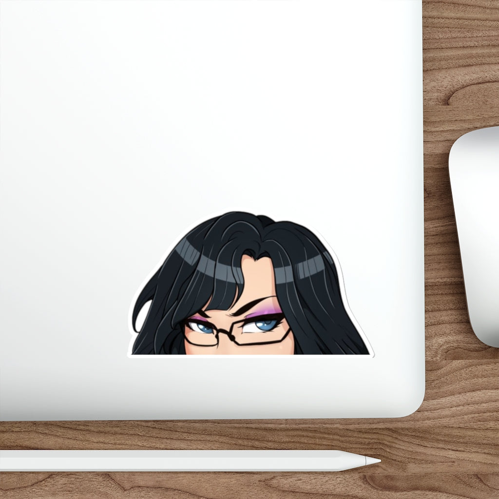 Bayonetta Peeker Sticker - Anime Peeker Car Decal